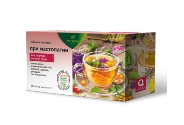 Чайный напиток При мастопатии Алтай-Селигор №20 фотография