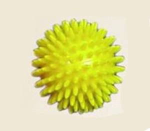Мяч для фитнеса (L 0108) 8см желтый